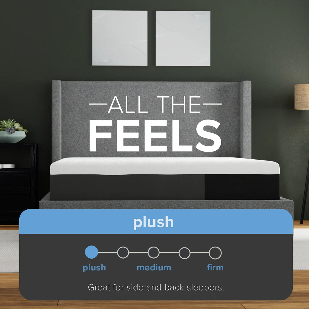 12” ESSENTIALS MEDIUM MEMORY FOAM MATTRESS
