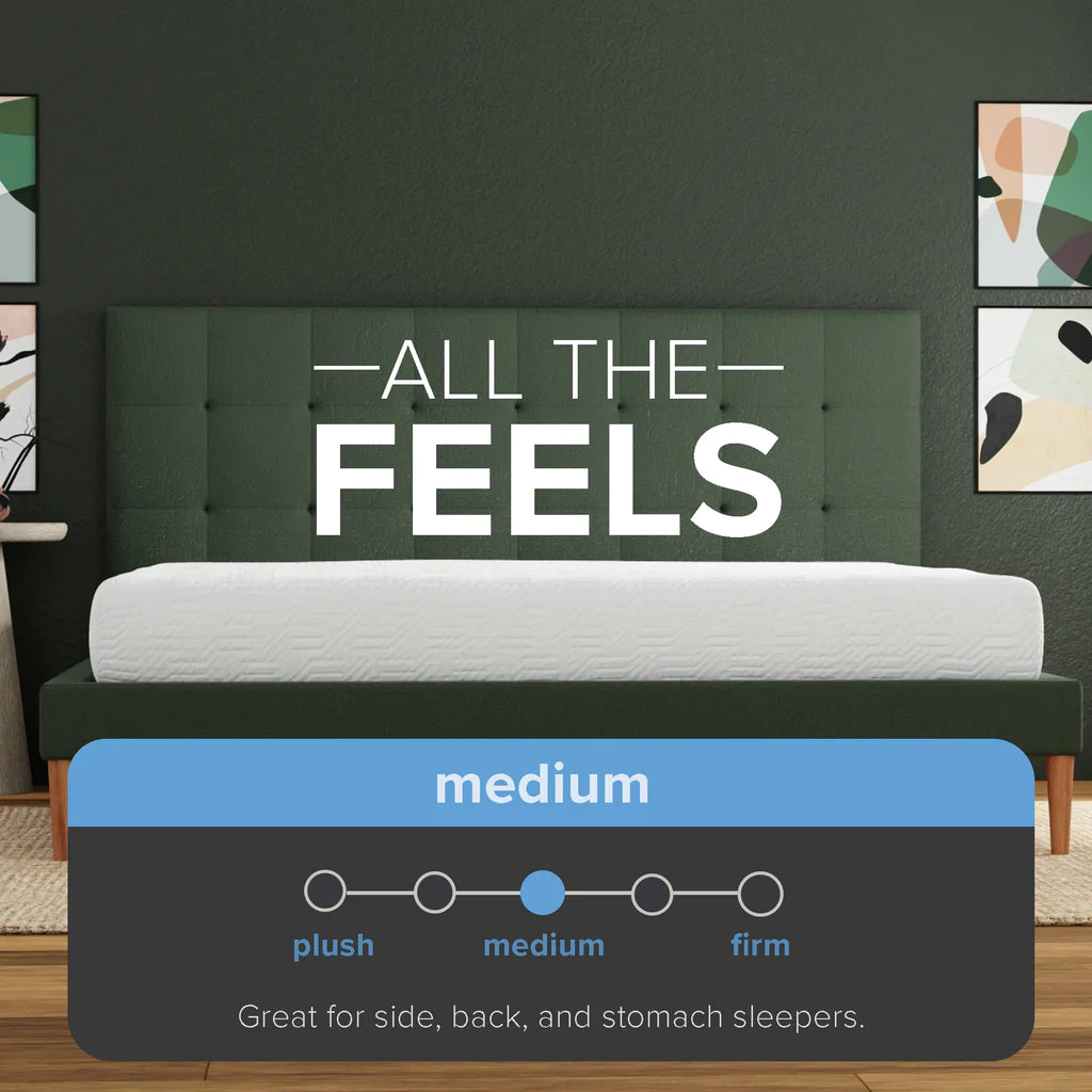 8” ESSENTIALS MEDIUM MEMORY FOAM MATTRESS