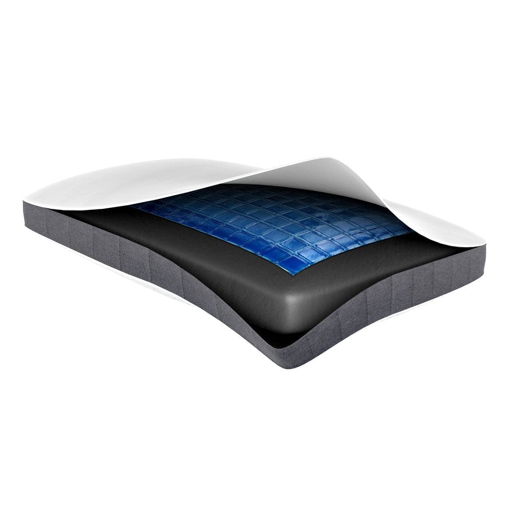 4TheAbode BAMBOO CHARCOAL AND COOLING GEL MEMORY FOAM PILLOW - 4 The Abode, 4TheAbode BAMBOO CHARCOAL AND COOLING GEL MEMORY FOAM PILLOW, 4 The Abode, Pillow, bamboo-charcoal-and-cooling-gel-