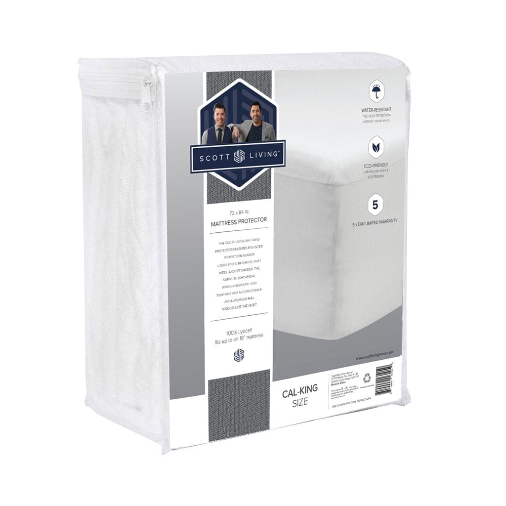 SCOTT LIVING MATTRESS PROTECTOR 5-SIDED PROTECTION | scott-living-mattress-protector-5-sided-protection | Foundation | South Bay